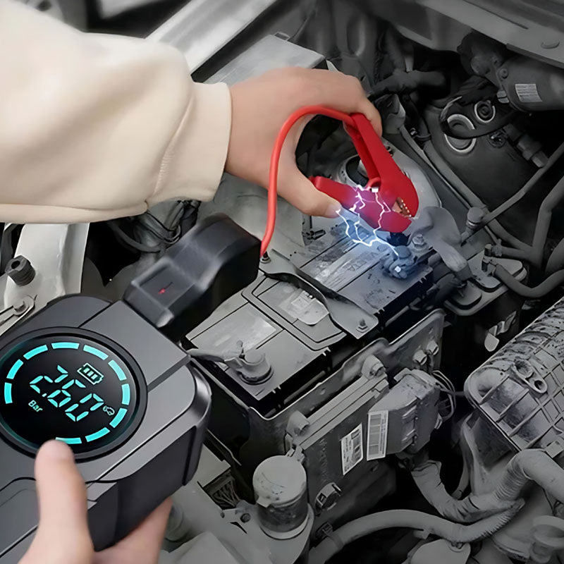 Jump Starter With Air Pump