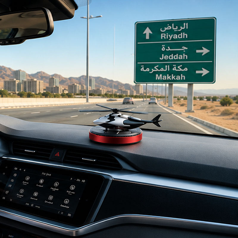 Helicopter-shaped Car Air Freshener